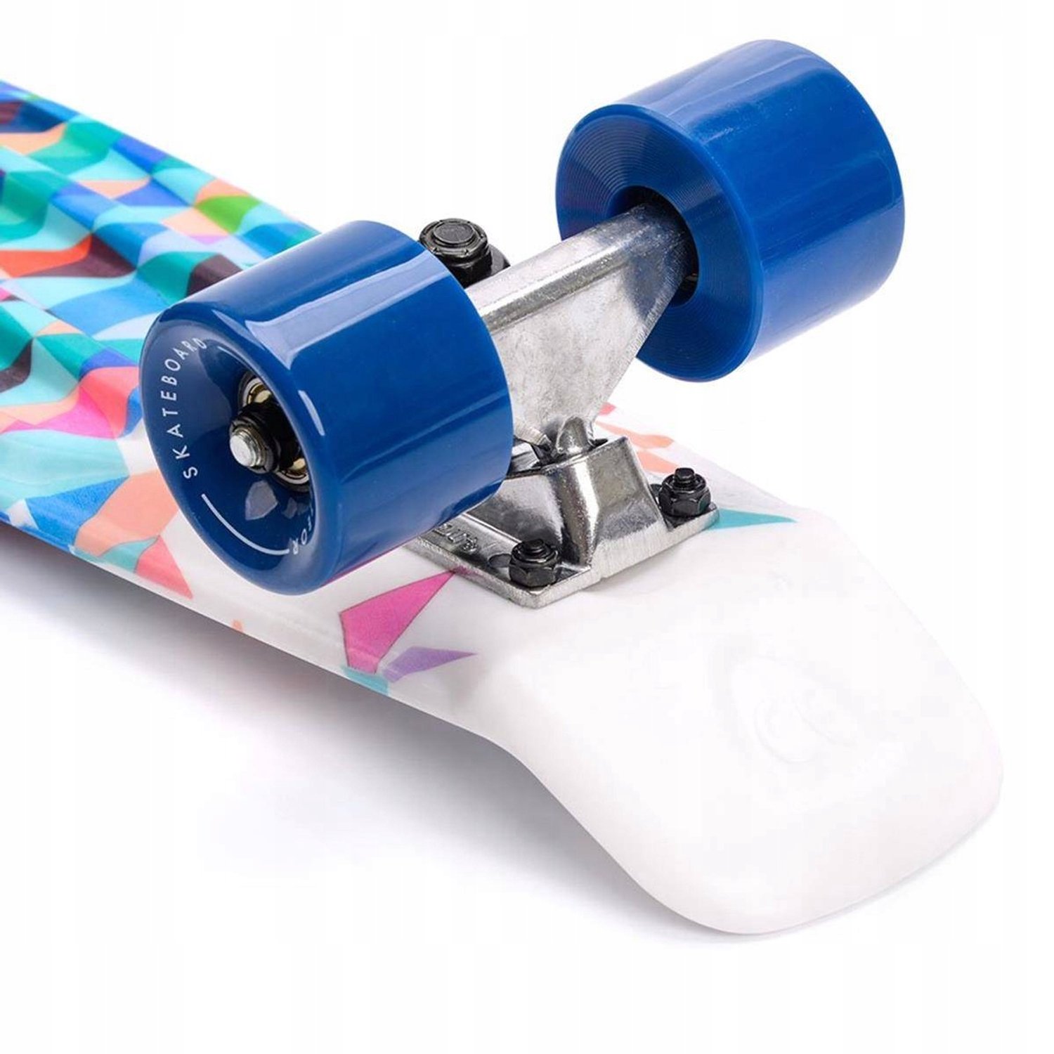 Meteor Mini Skateboard Fiszka voor Kinderen 56x15cm ABEC-7 100kg Multicolor