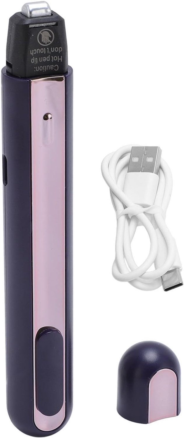 Mini Heat Press Pen Hoge Temperatuur Snel Verwarming 3 Seconden Tot 230 ° C met 500 MAh Batterij voor Doe -het -zelf -ambachten Warmteoverdrachtsprojecten ABS Materiaal