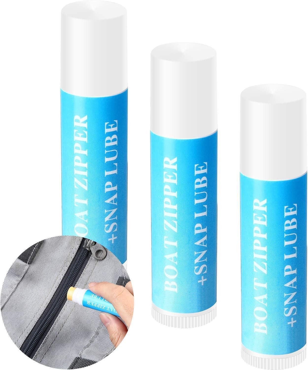 Zipper Lube en Wax voor het Onderhoud van Boten, Canvas, Wetsuits en Drysuits - Ideaal voor Waterdichte Bescherming