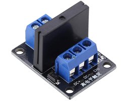 5V Solid State Relay Module voor Elektronische Toepassingen, 1 Kanaal SSR Kaart met Hoge Niveau Schakeling, Ideaal voor Automatisering en Projecten