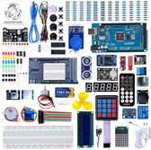MEGA2560 R3 Arduino Project Starterkit - Inclusief handleiding, MEGA-R3 microcontroller en tal van elektronische accessoires
