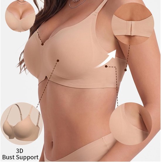 Beha voor Dames BH's Jelly Bras voor Vrouwen Push Up BH Draadloze Comfort — afbeelding 5