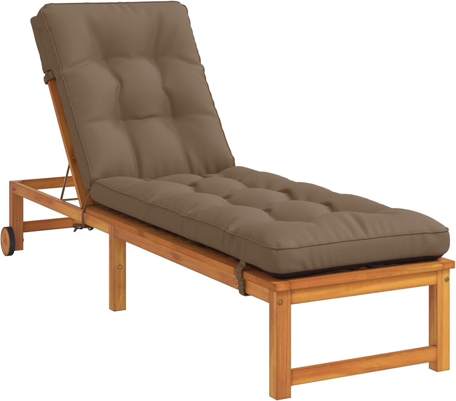 Kussen VIANEN 100% polyester taupe 200 x 55 x 8 cm