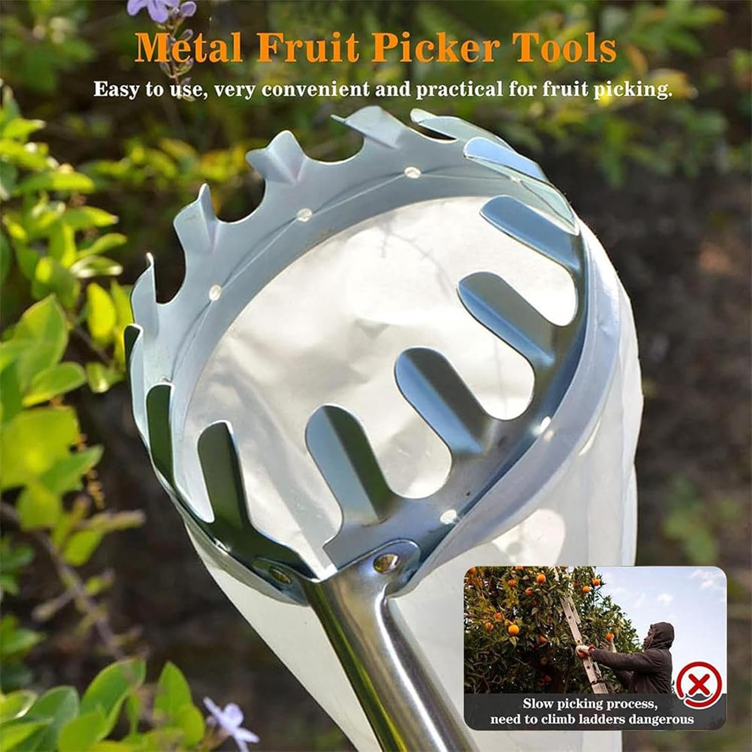 Picker Tool Antislip Grip Handvat Tak Haak Catcher Bag