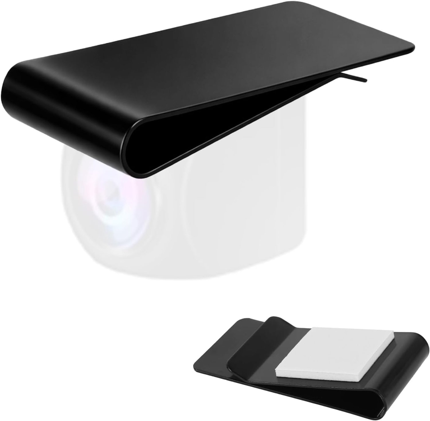 Dashcamhouder voor Achterruit, Uitschuifbare Roestvrijstalen Houder Compatibel met Alle Vierkante Dashcams Eenvoudig Te Installeren