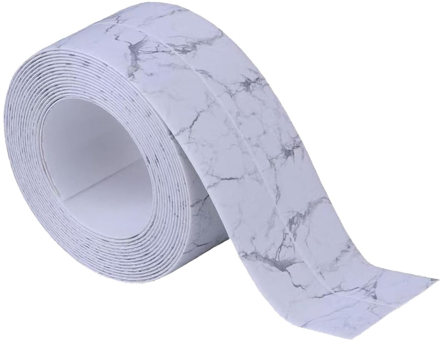 Waterdichte Plakband voor Keuken en Badkamer, Randafsluitstrip voor Badkuip en Toilet (3.8 cm x 3.2 m) - Ideaal voor Vochtige Ruimtes en Gemakkelijke Installatie