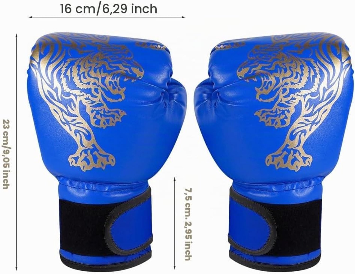 Junior Sparring Handschoenen voor Kinderen, Ideaal voor Bokstraining en Wedstrijden, Geschikt voor Leeftijdsgroep 3-12 Jaar, PU Materiaal
