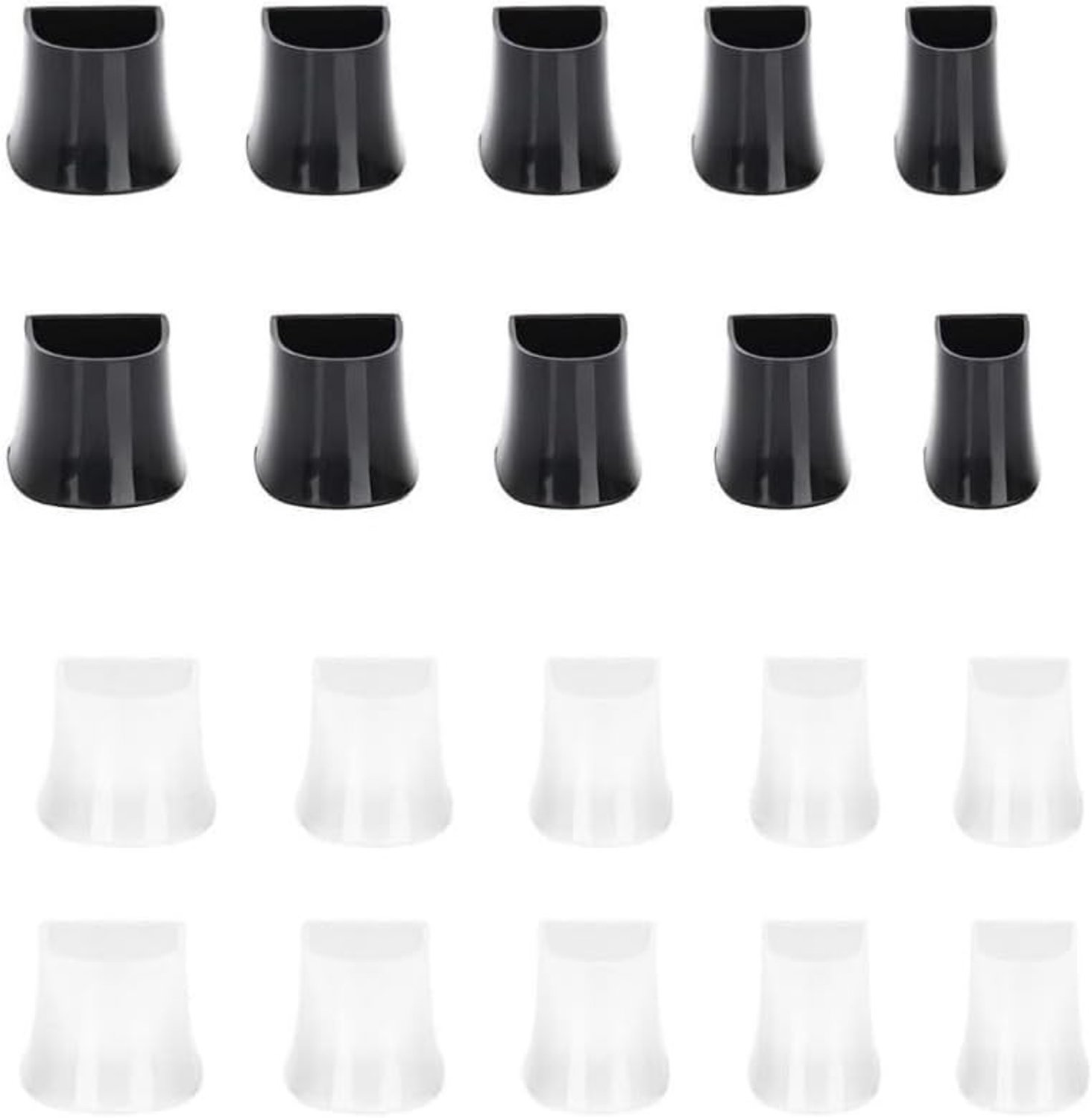 10 Paar Beschermhoezen voor Hakken - Bescherming voor Hakken tijdens Bruiloften, Feesten en Formele Gelegenheden (XXXS S M L)