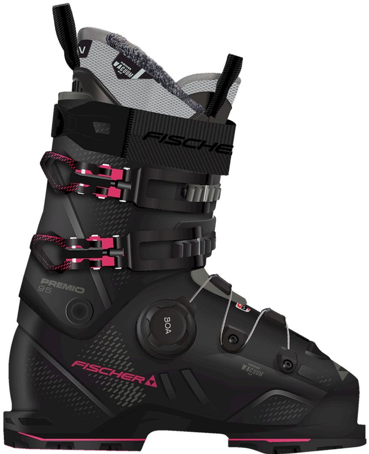 FISCHER Premio 95 BOA Hw Skischoenen dames Zwart