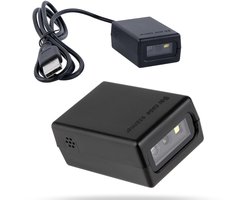 2D QR-barcodescanner hoge snelheid - compacte scanner met automatisch scannen - 500 scans per seconde - ShopVlot