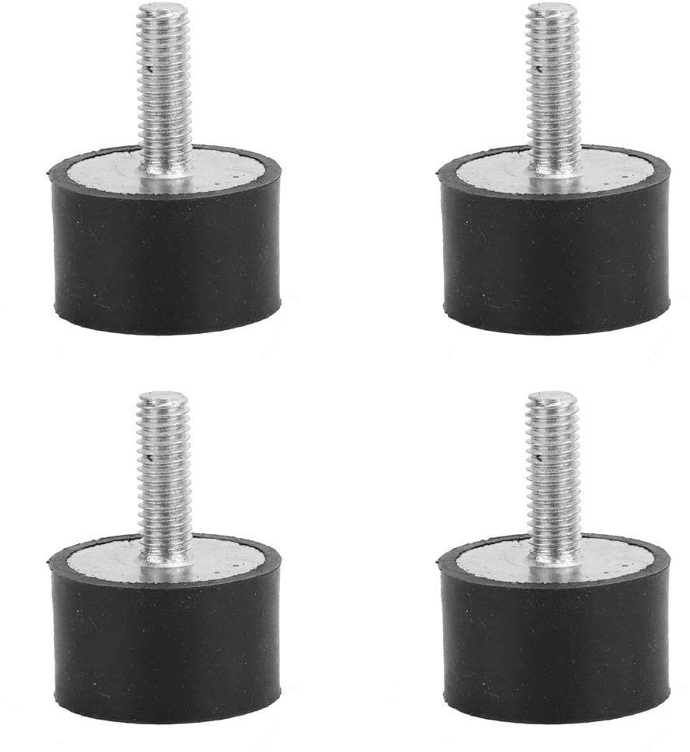 Anti-vibratie rubberen spiraalbeugel - Trillingsdemper - Schokbestendig - Zwart - Anti-shock - Geschikt voor schokabsorberende toepassing...
