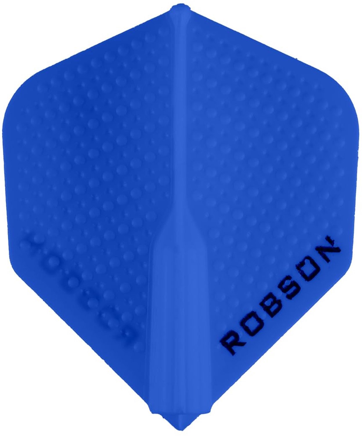 Dimpled Dart Flights in Blauw, Set van 3