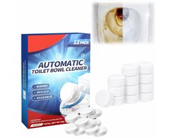 12 Stuks Toilet Tabs voor Krachtige Reinigen