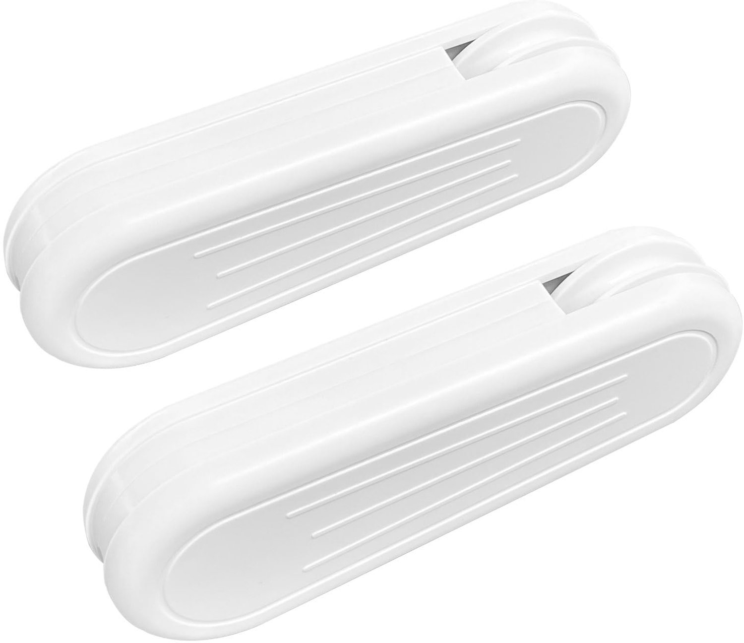 Plastic Gordijn Koord Gewichten - 2 Stuks Wit