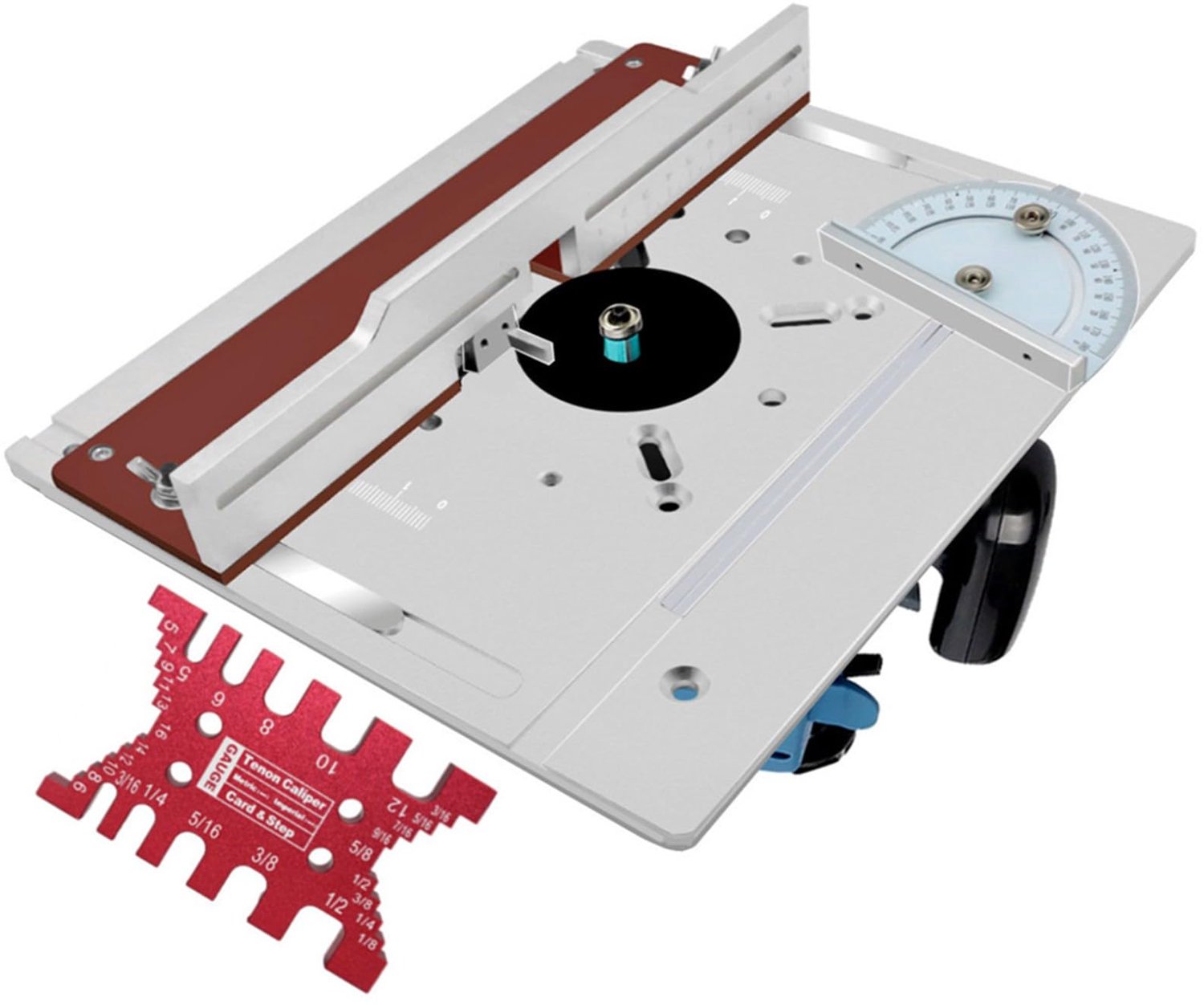 Router Basisplaat voor Houtbewerking met Ondersteuningsplaat