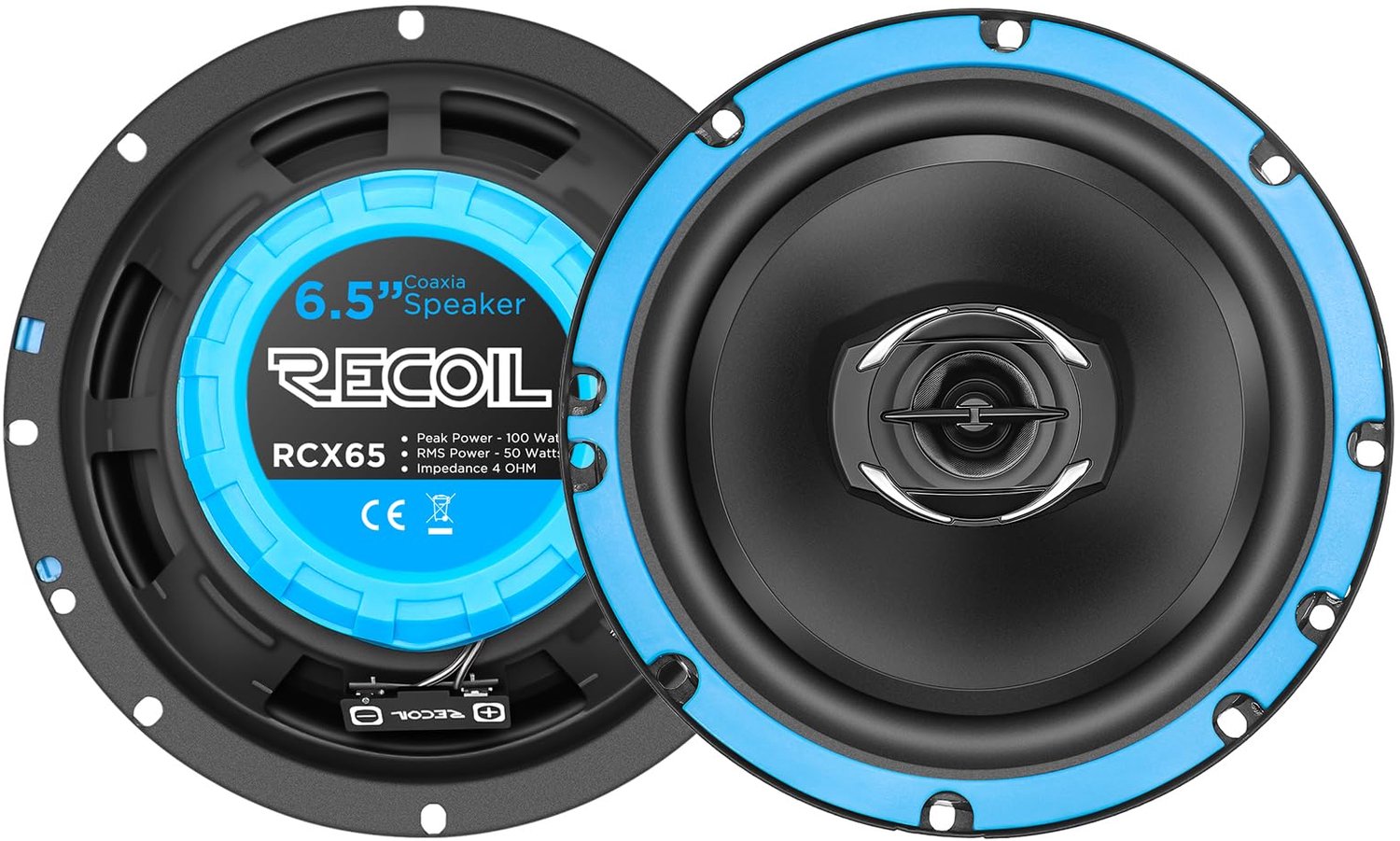 Coaxiale 6.5 inch Autoluidsprekers Set met Helder Geluid