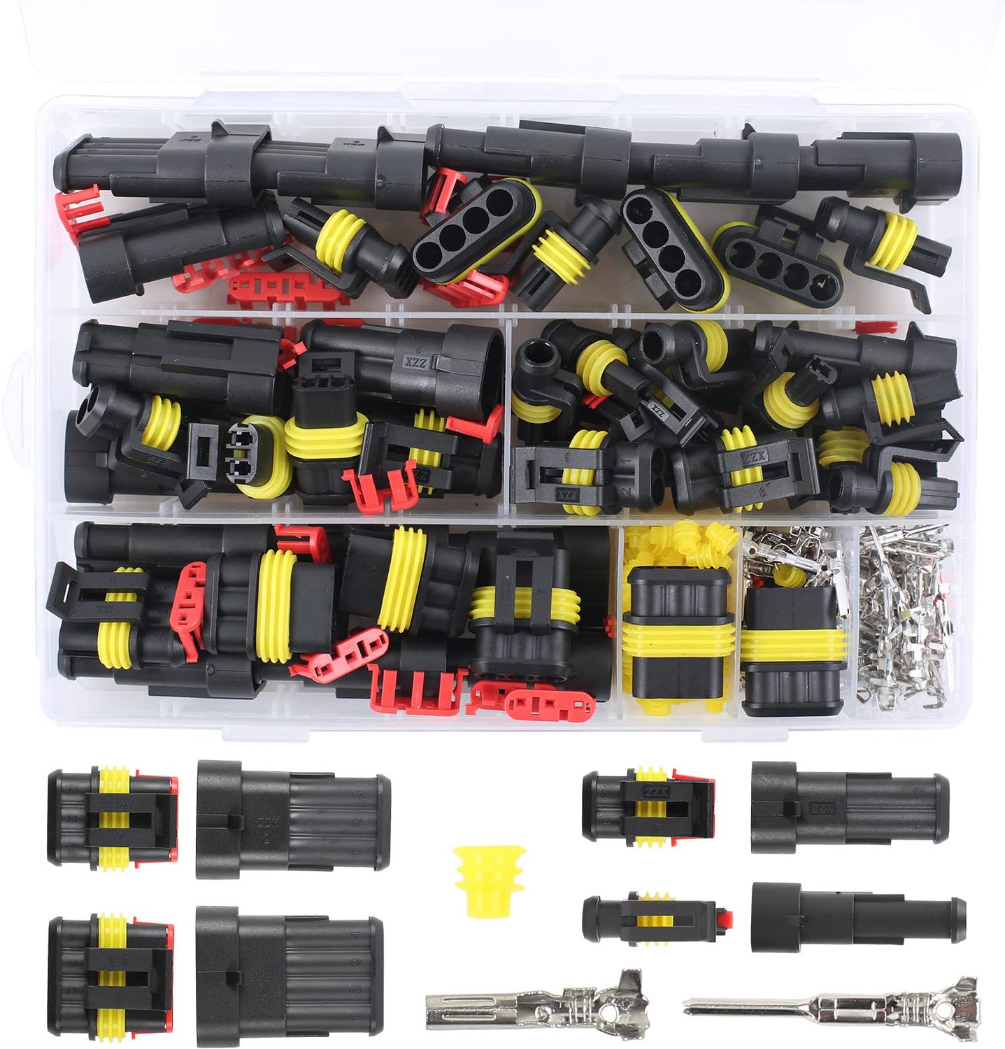 Set van 352 Waterdichte Auto Kabelconnectoren