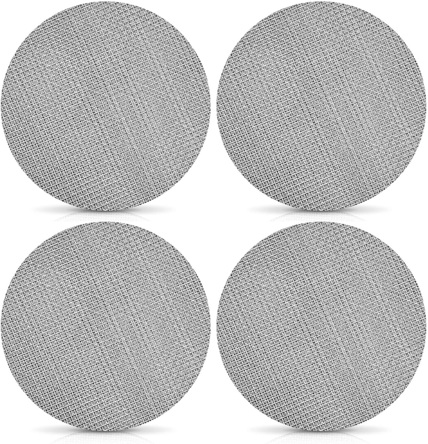 Set van 4 Espresso Filters van Roestvrij Staal voor Koffiezetapparaten