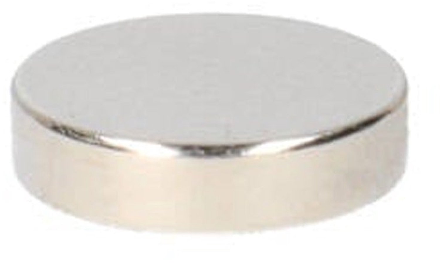 Neodymium Schijfmagneet Ø10 x 2,5 mm N48 NiCuNi – 25 stuks
