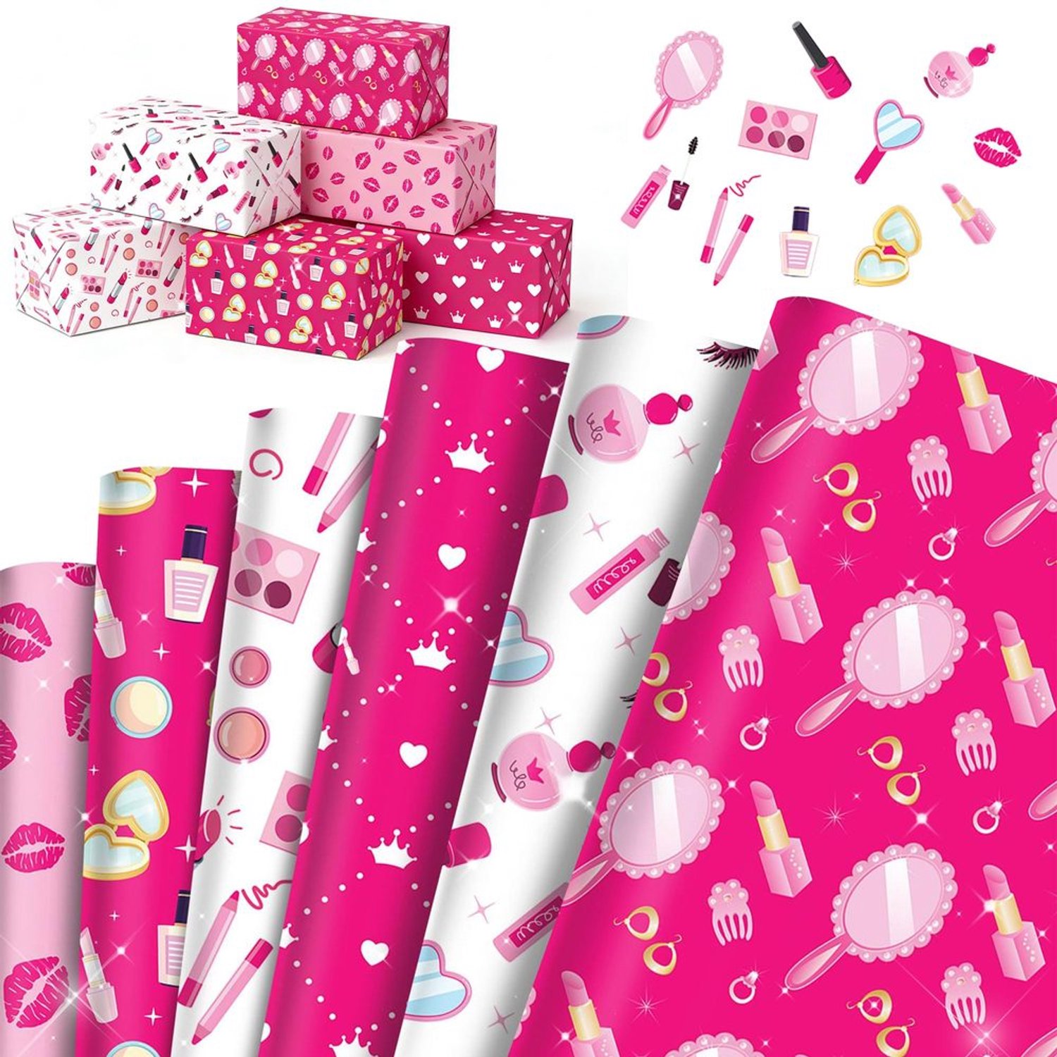 Makeup Cadeaupapier voor Feestelijke Gelegenheden
