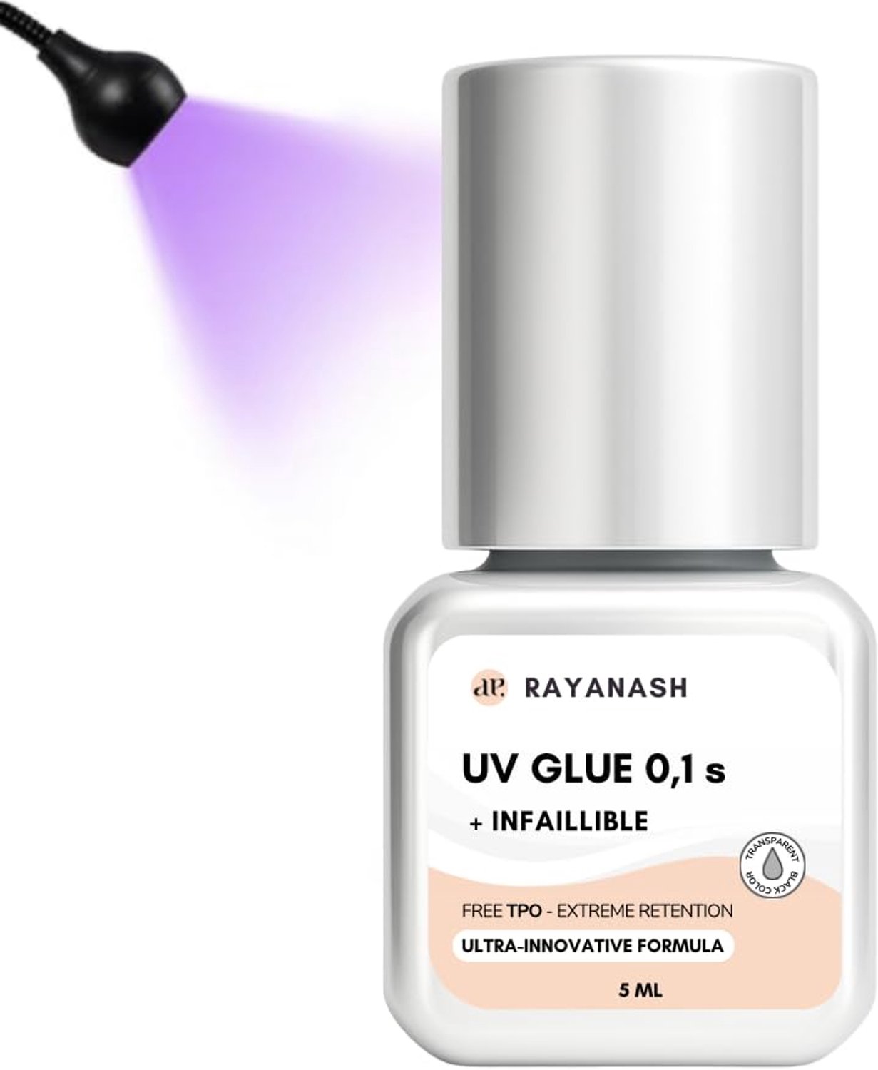UV Lijm voor Wimperextensions met Sneldrogende Formule 5 ml