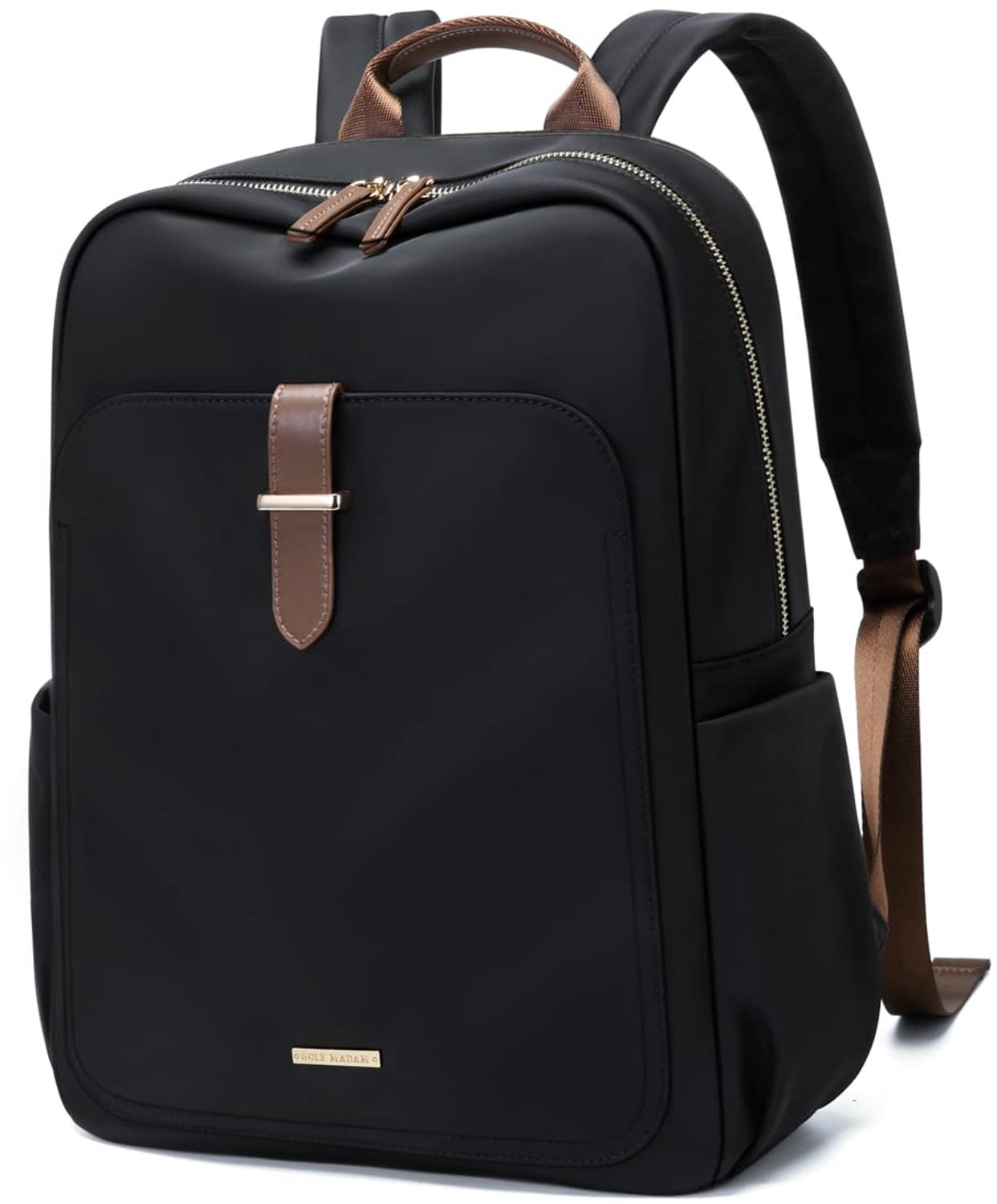 Reistas voor dames - Waterdicht - Tot 14 inch laptop - Roze/grijs