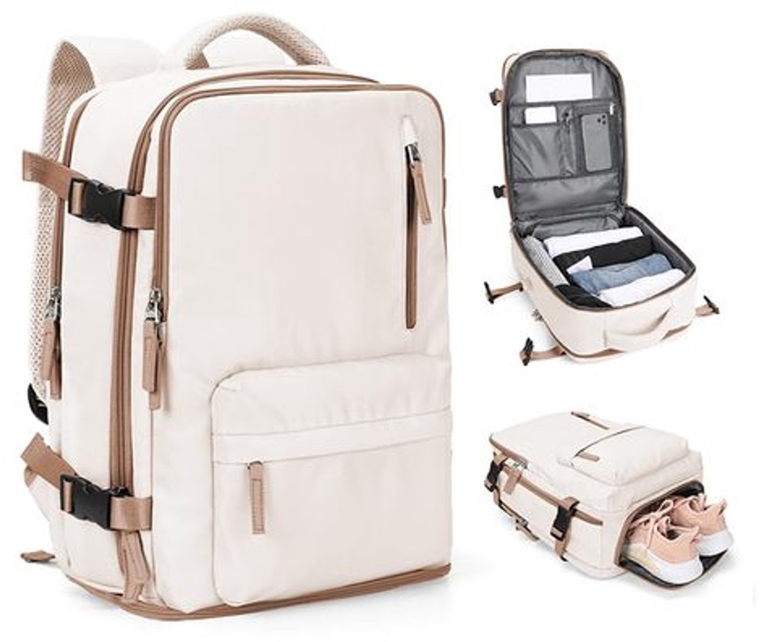 Cabin Luggage 40x20x25 voor Ryanair - Waterdichte Reisrugzak