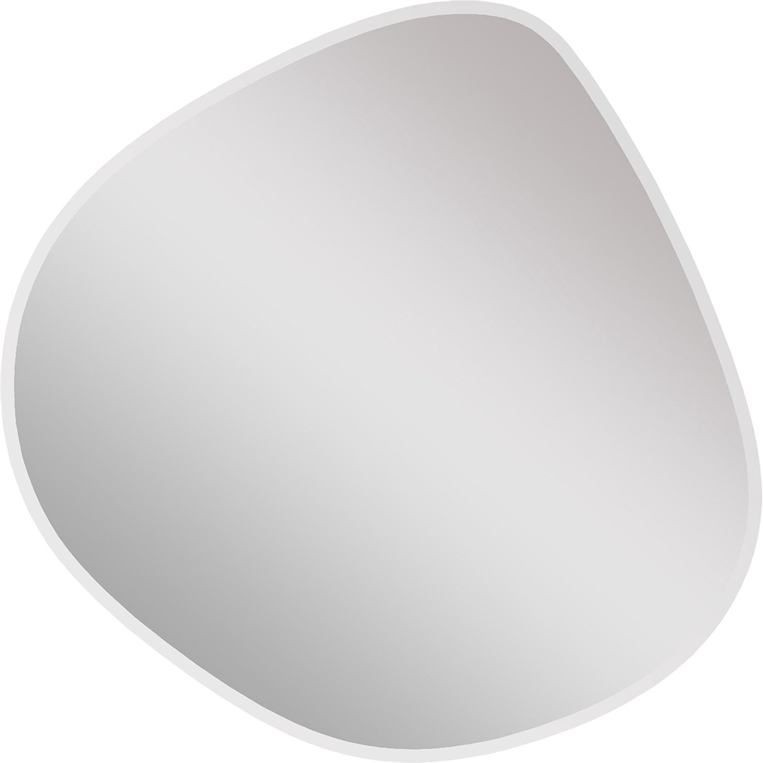 BES LED Spiegel - Livion Aleyna - Facetspiegel - Ovaal - Spiegelglas