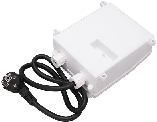 Deep Well Pomp Control Box, dompelpompbesturing 2,2 kW 70 uf 20 A huishoudelijk glad roestvrij staal, sterk voor thuis (#2), Mechanische aandrijving — afbeelding 3