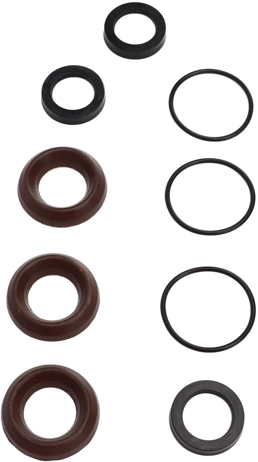 Pomp Seal Kit 9 Stuks - Geschikt voor Annovi Reverberi 18mm - Rubber - Lekkagepreventie - Vervangend Onderdeel AR1857 - Pakkingset