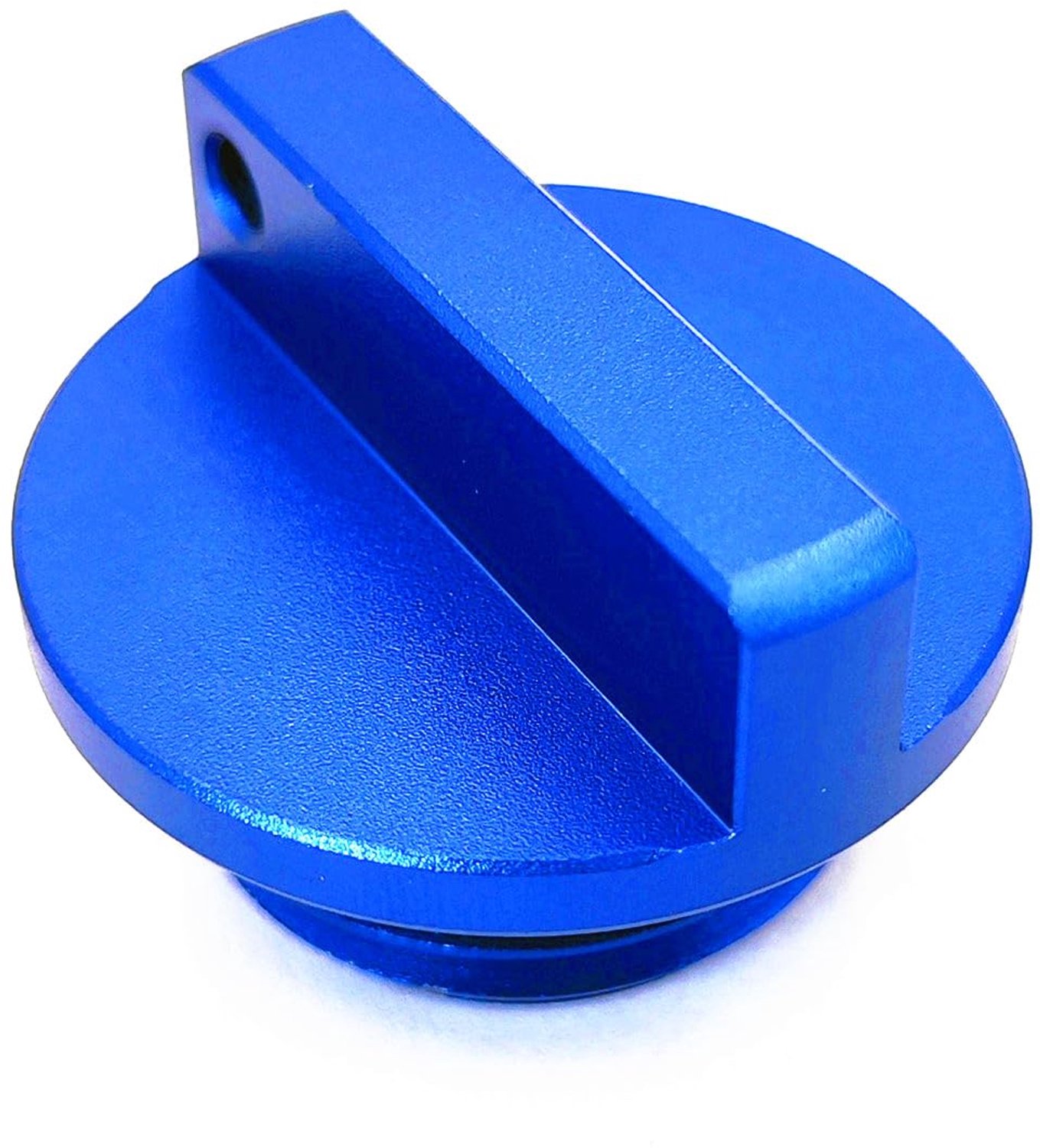 Motorolie Vuldop CNC Aluminium - Compatibel met Yamaha YZF/R1/R3/R6/R25 - Plug - Schroef - Blauw - Hoogwaardige kwaliteit - Olieplug