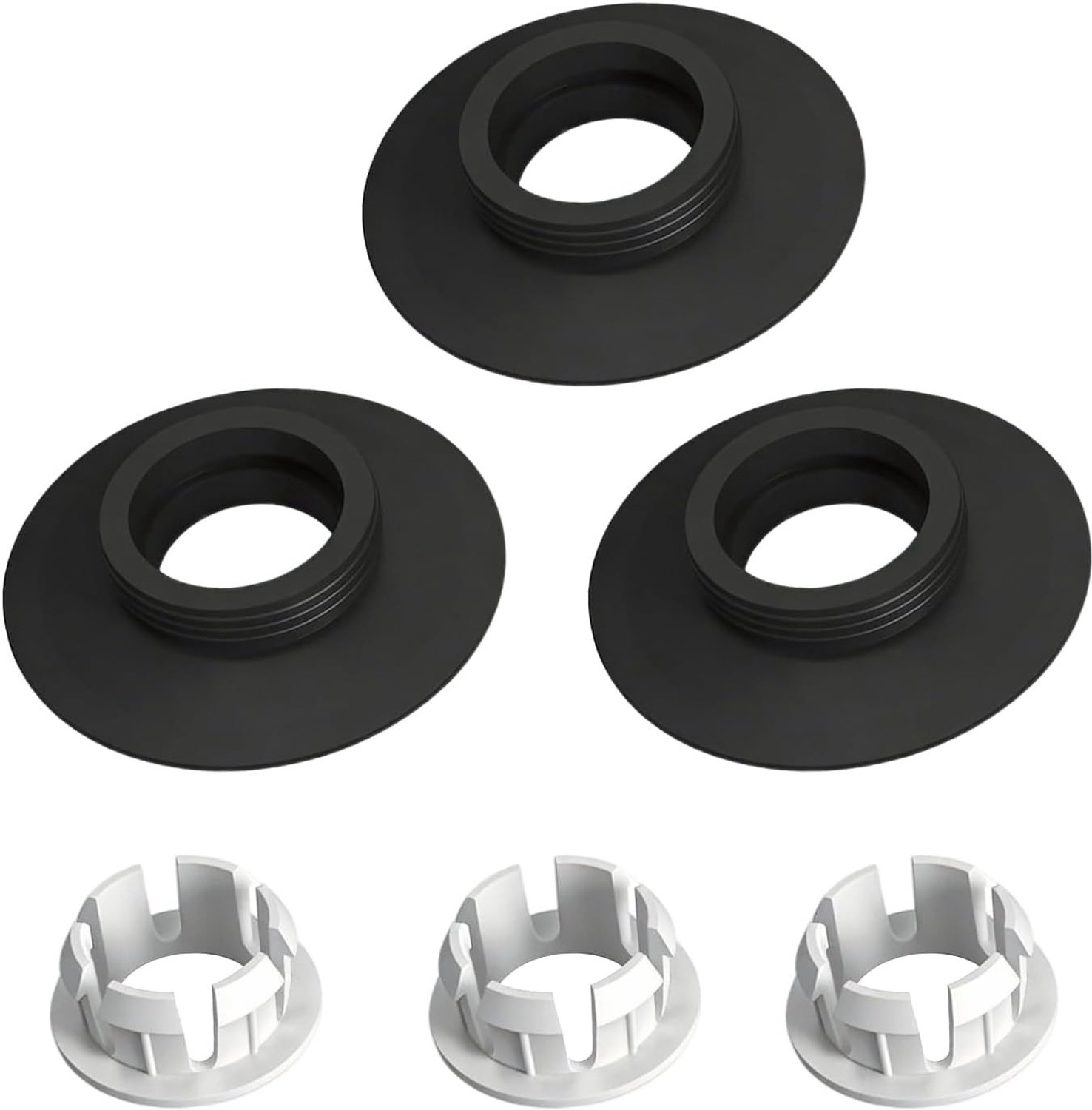 Vervangingsset voor toiletreservoir met 3 flush valve seals, geschikt voor SV01967 en SV93467, duurzame flush onderdelen voor toiletonderhoud