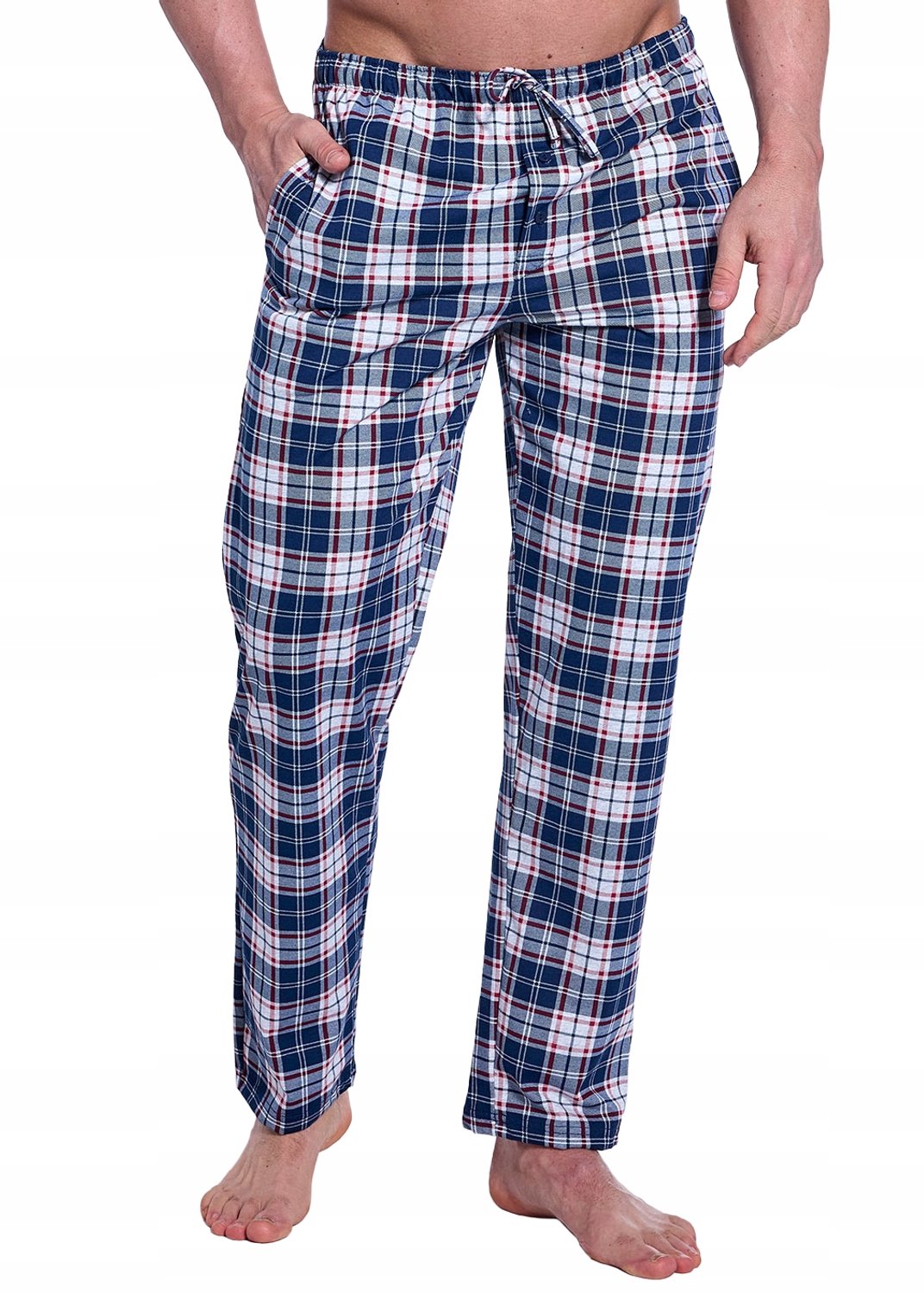 Cornette Heren Pyjamabroek 691/55 Maat M - Katoen Mix, Geruit