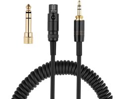 Toxaoii 990 PRO X spiral cable Compatible with beyerdynamic headphones DT 900 PRO X, DT 1990 PRO, DT 700 PRO X and DT - ShopVlot