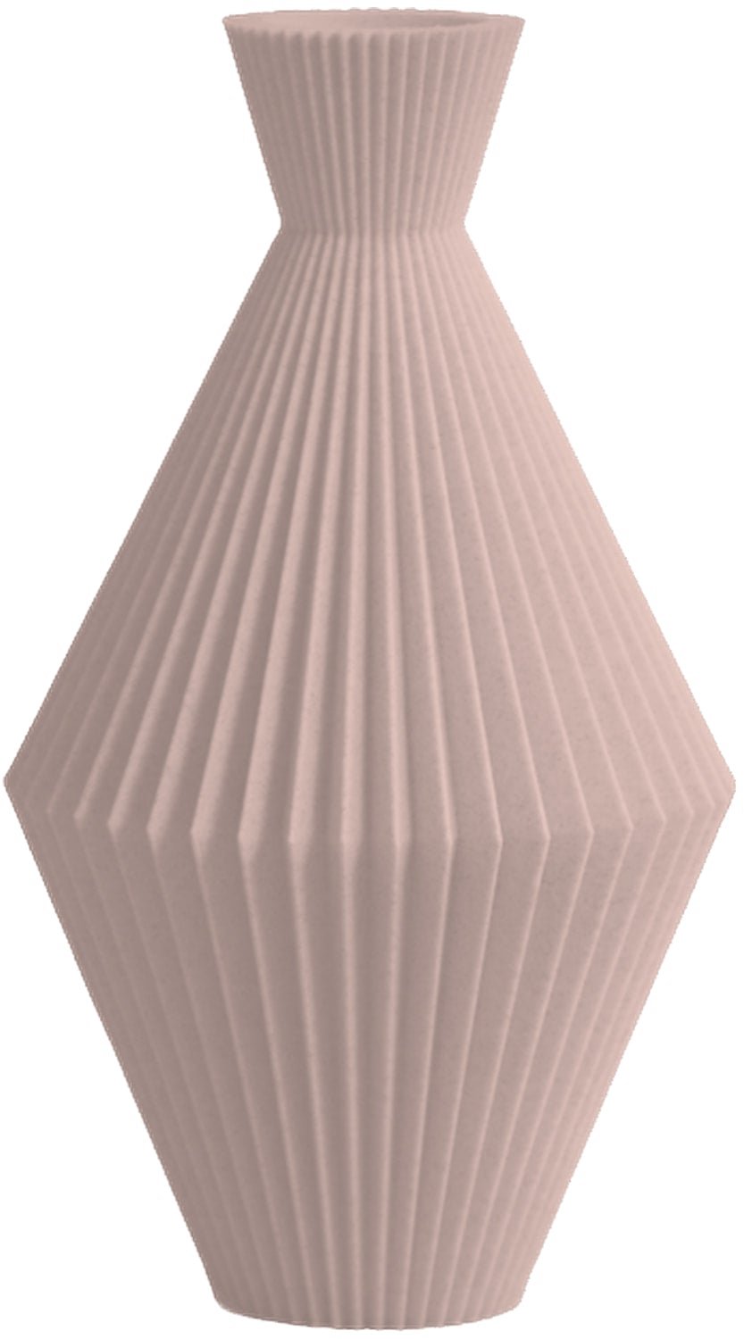 Layvo ARDEN Vaas - Bloesem - D15 x H25 cm - droogbloemen vaas - gerecycled plastic