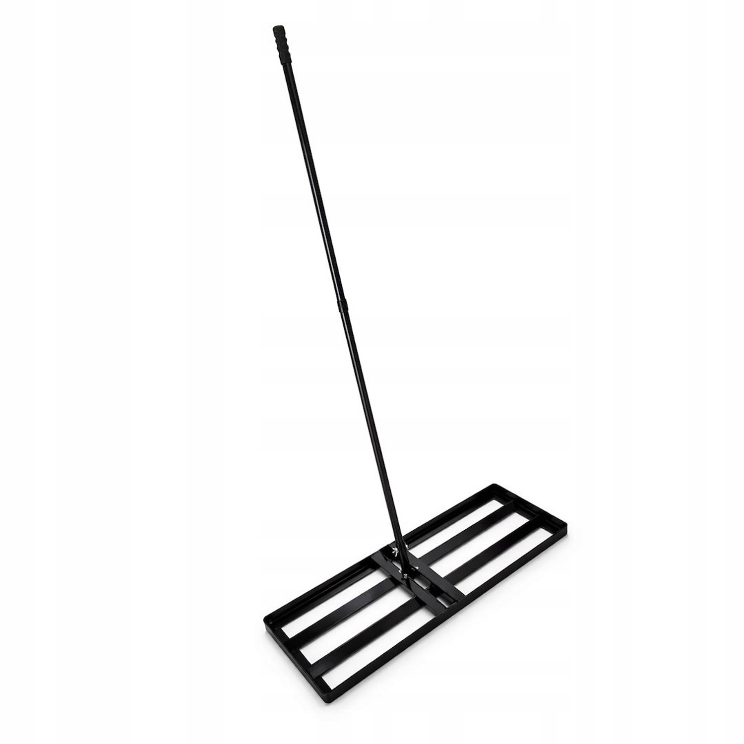 Merkloos Handmatige Tuin Egaliseerder 90x30cm Metaal 170cm Steel