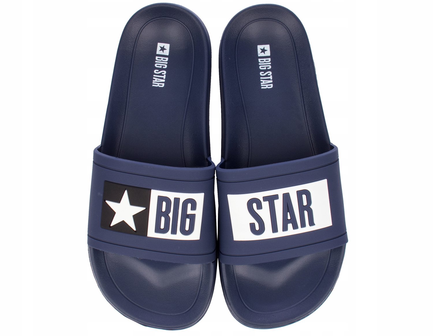 Big Star Heren Slippers DD174701 - Maat 41 - Navy
