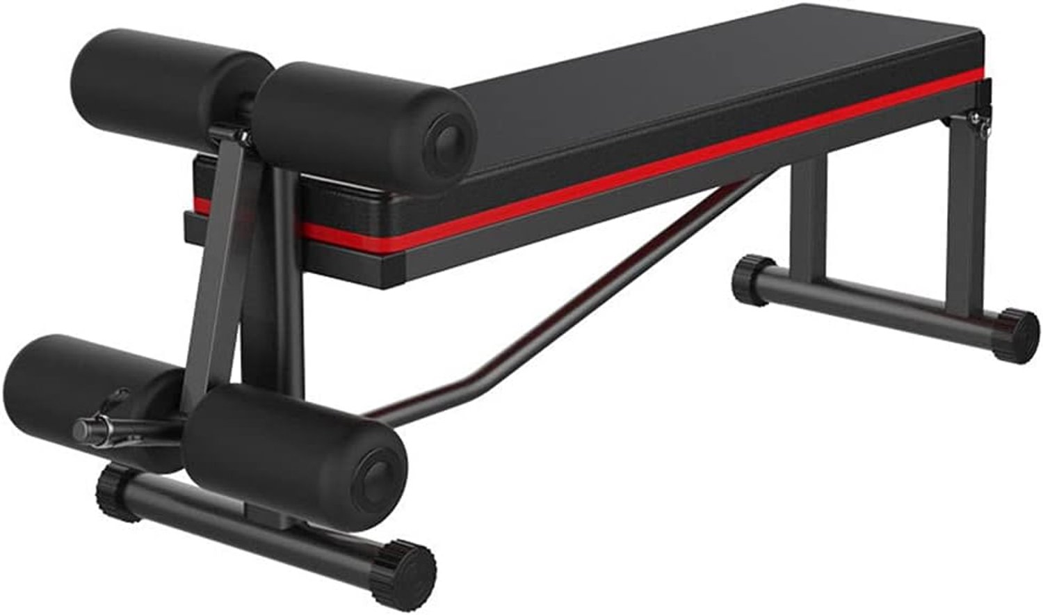 AWANG Adjustable Weight Bench Utility Weight Banks, Strength Training Bench Lifting Sit Up Ab Bench, Home Gym Exercise - ShopVlot