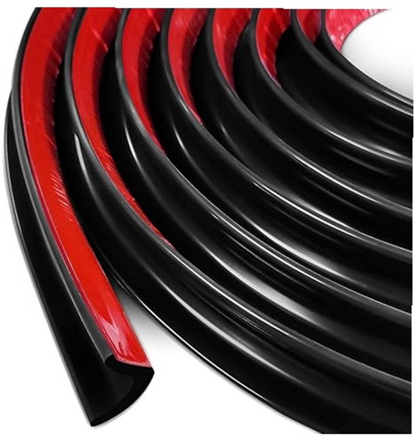 Zelfklevende J-vormige PVC regenpijp 5m voor huis en auto