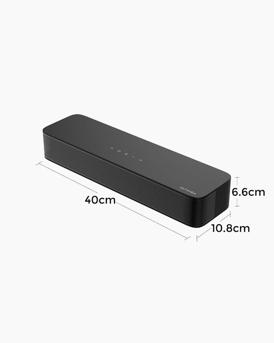 2.1 Soundbar voor TV – Geïntegreerde Subwoofer – 132 W Piekvermogen – Bluetooth 5.4 – App Bediening – OPT/AUX – Voor TV, PC en Gaming – Wandmontage — afbeelding 2