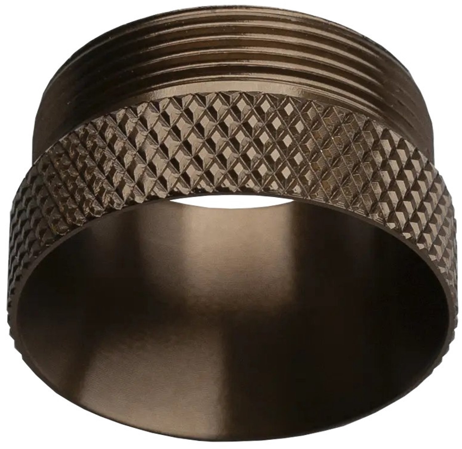 Lopal decoratieve ring klein, brons aluminium, uit de Premium-collectie – accessoire voor bij een hanglamp