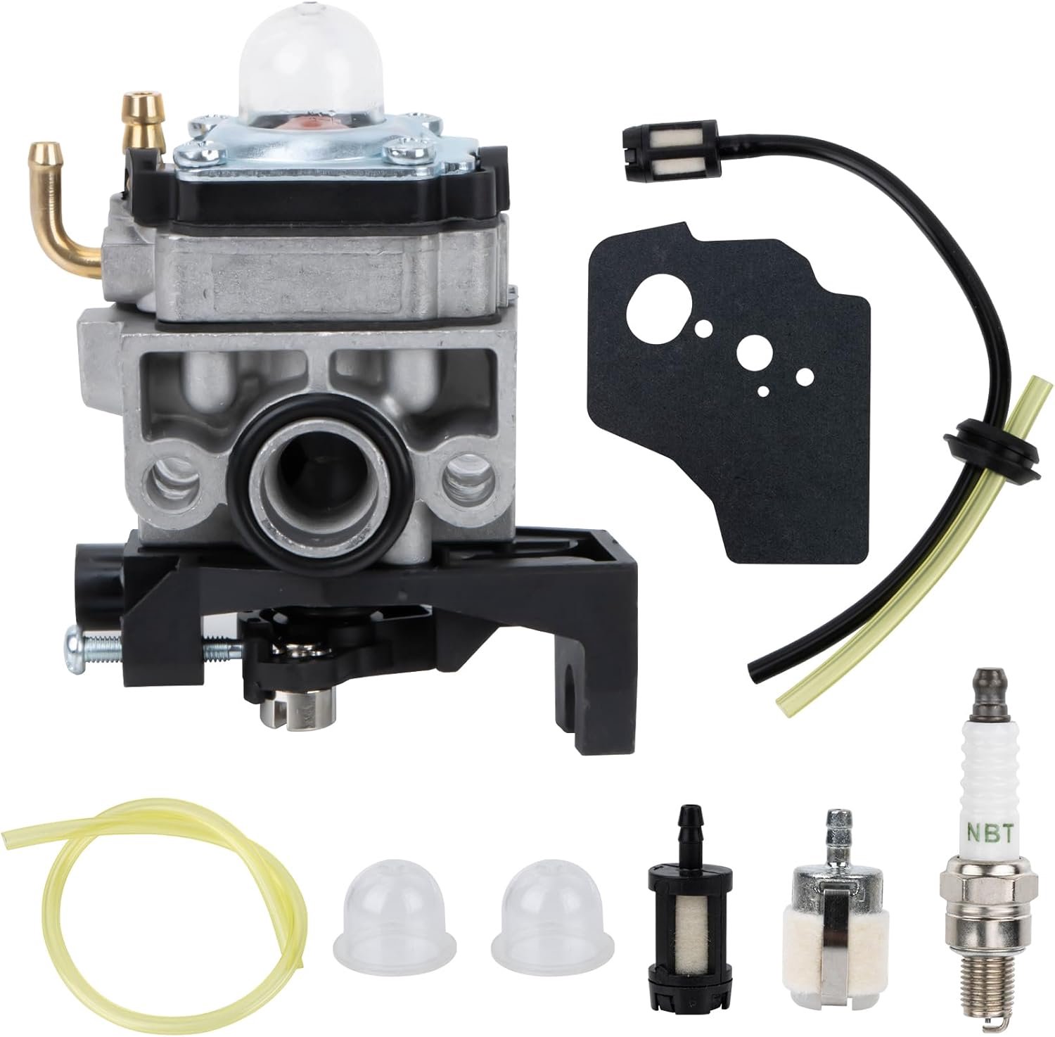Carburateur Kit 9-in-1 voor GX35 GX25 FG110 HHT25 HHT35 - Vervangingsonderdelen - Inclusief luchtfilter - ShopVlot
