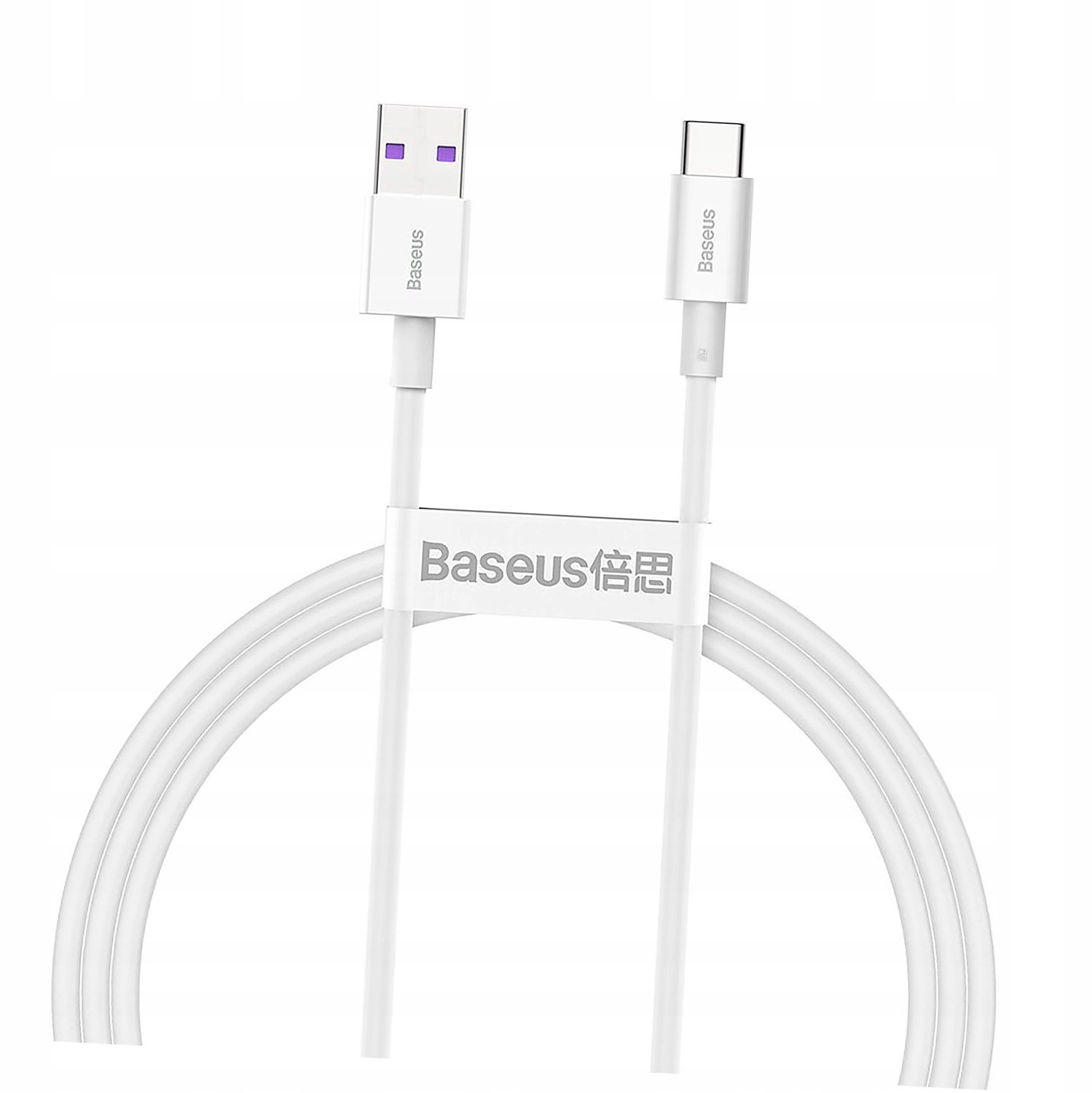Baseus Superior USB-C Kabel 66W 6A 1m Wit