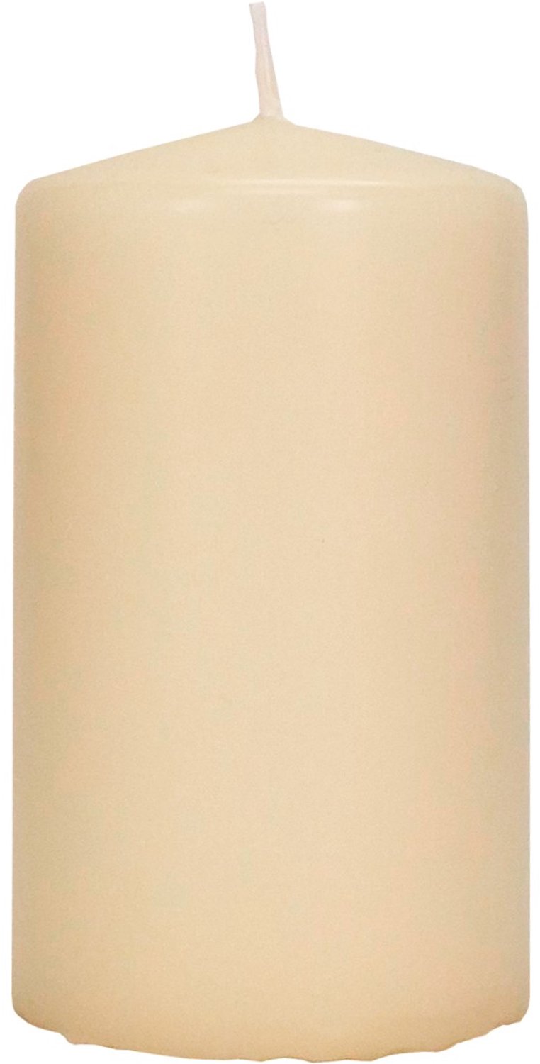 Wenzel Safe Candle stompkaars crème Ø 80 mm, hoogte 100 mm Creme