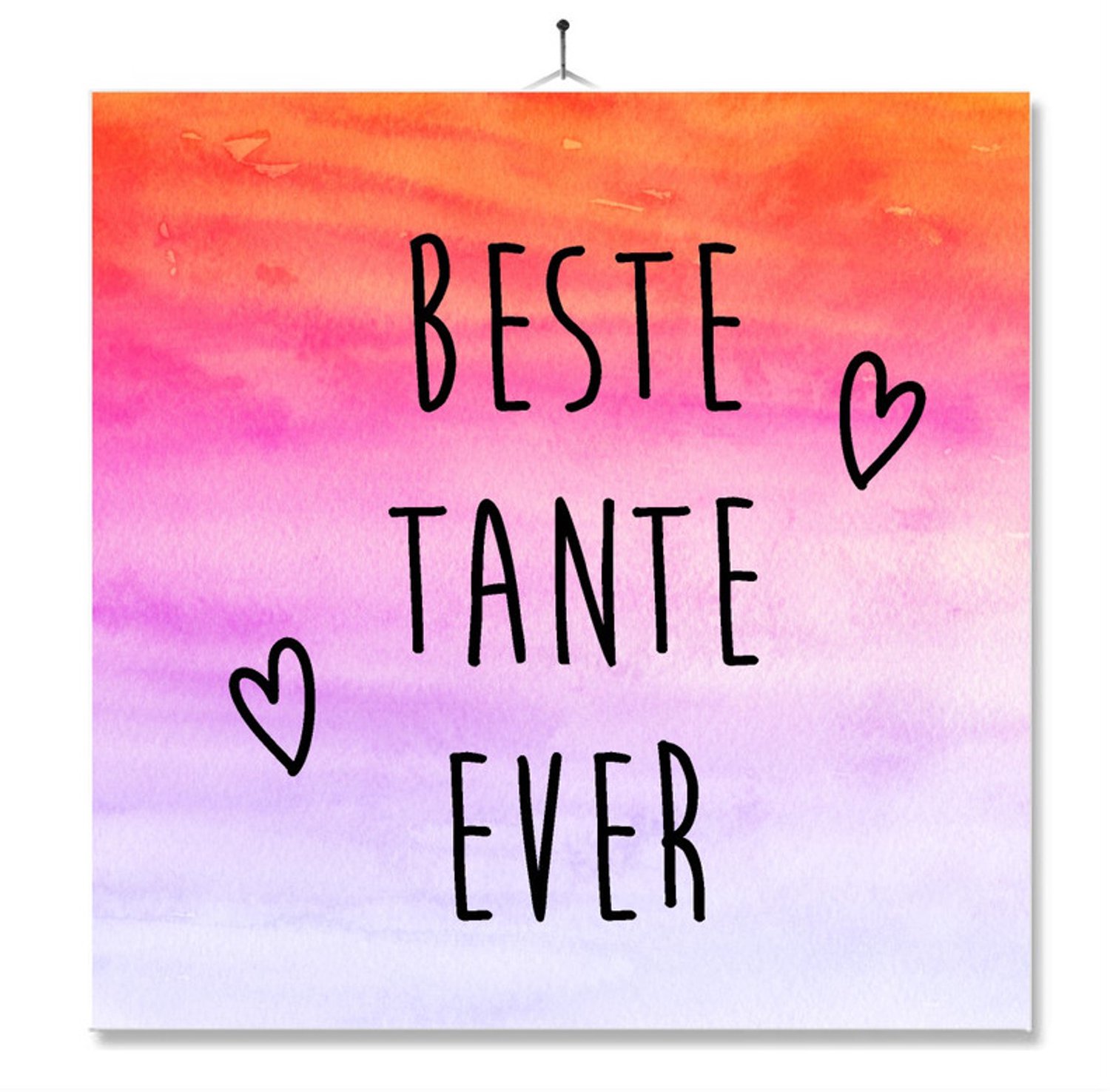 MC Living Tegel Met Opdruk | Geschenk | Kado | Beste tante ever Multi-Color