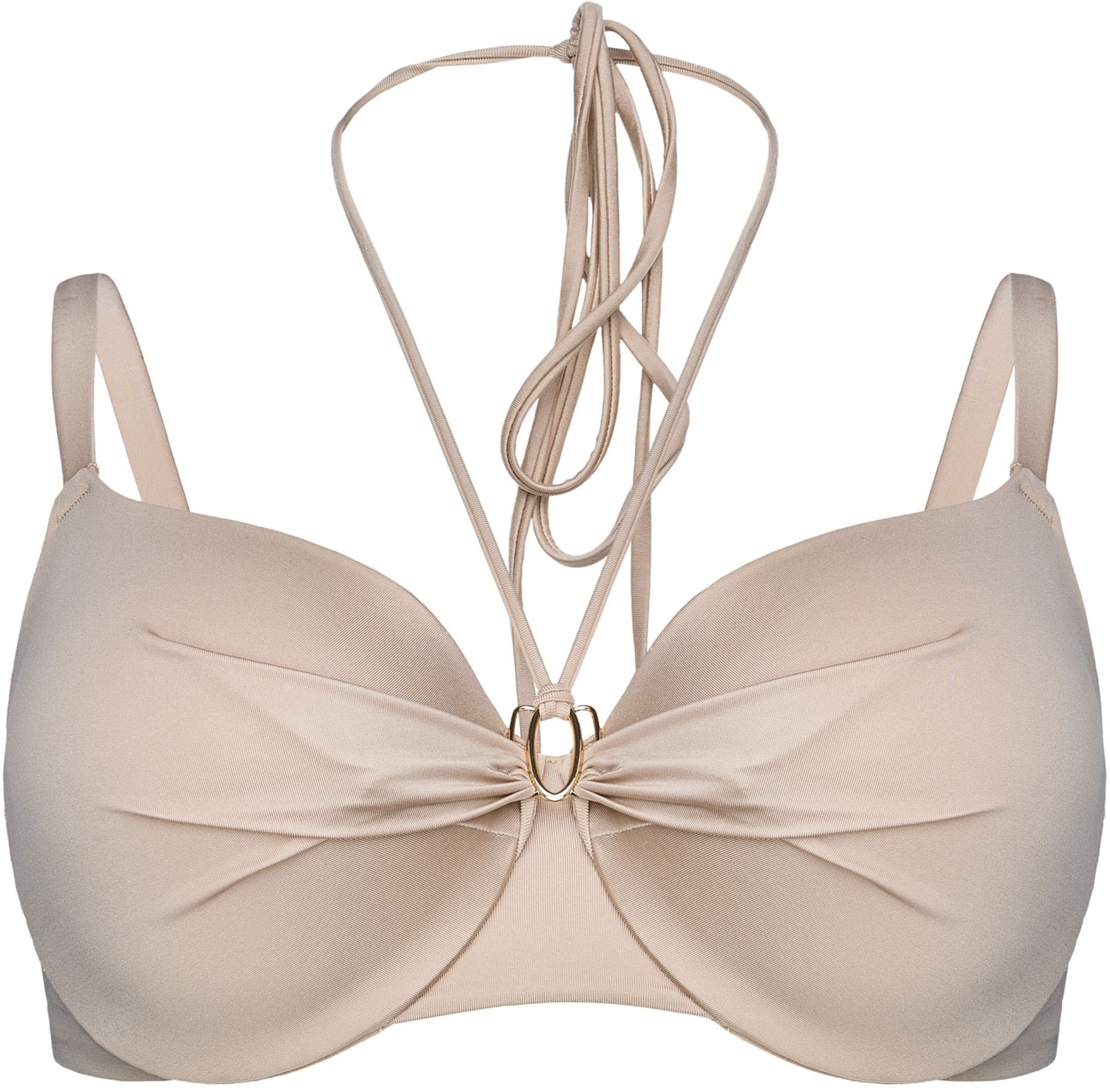 ESOTIQ Cannes - Bikinitopje - Licht gevoerd - Beige - 70E/75D/80C