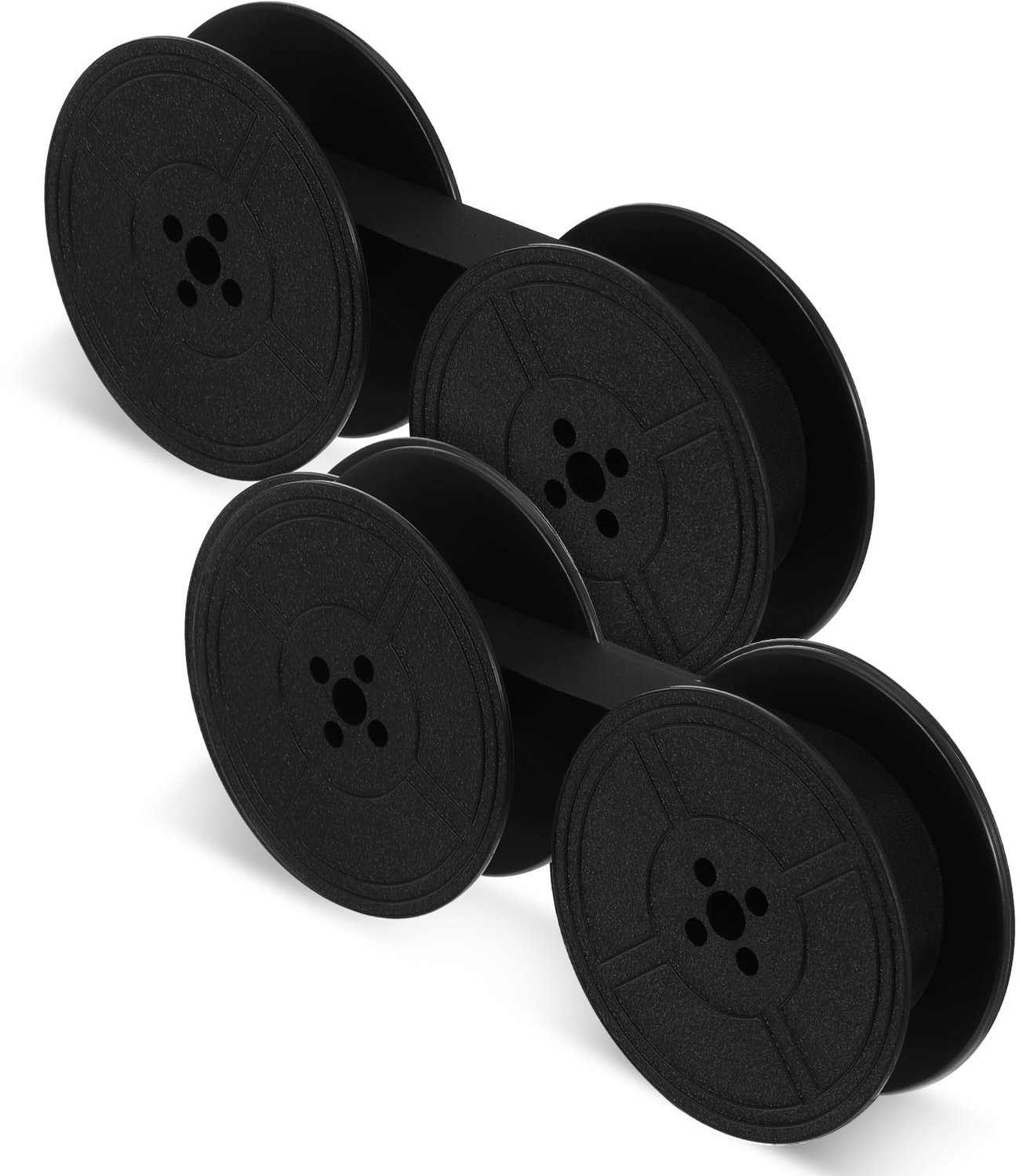 Kleurlint 2 Stuks - Typemachineband - Dubbelpak - Nylon - Compatibel met DIN 2103/32755 - ABS Materiaal - Diameter 5 cm