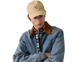 Casual baseballcap met monogram - Uniseks