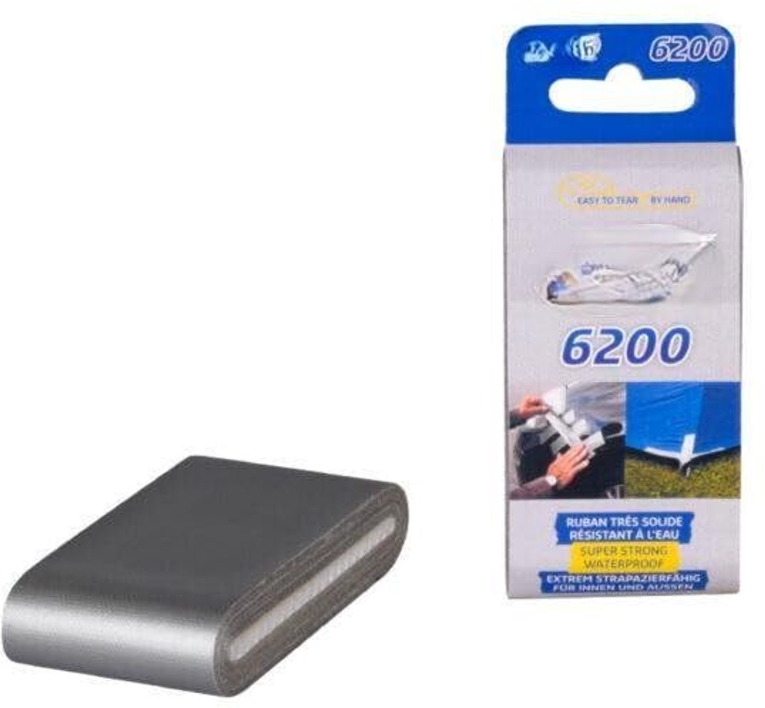 Premium Plakband 6200 - Compact Voor Reparaties en Knutselen