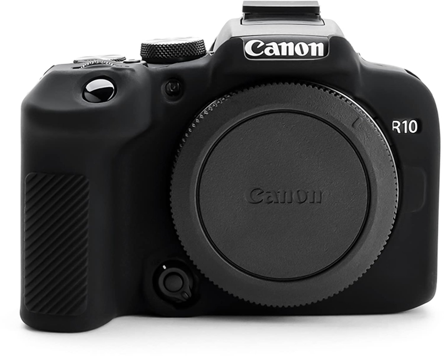 Silicone Case voor Canon EOS R10 Digitale Camera - Beschermende Cover in Zwart